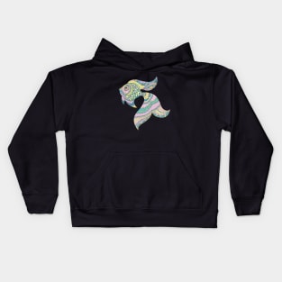 Fish Pattern Kids Hoodie